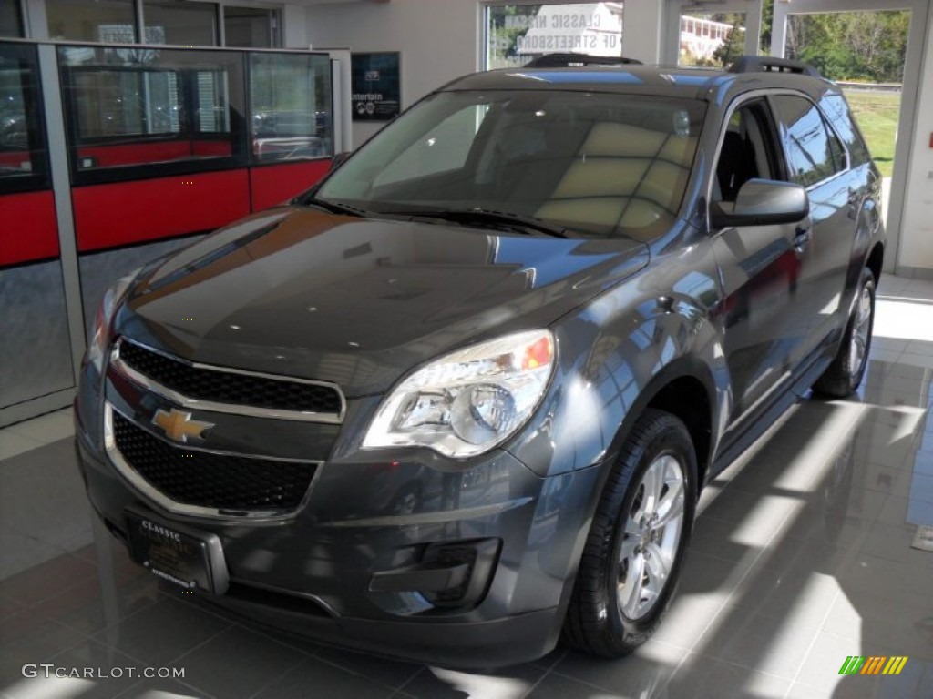 2011 Equinox LT AWD - Twilight Blue Metallic / Jet Black photo #1