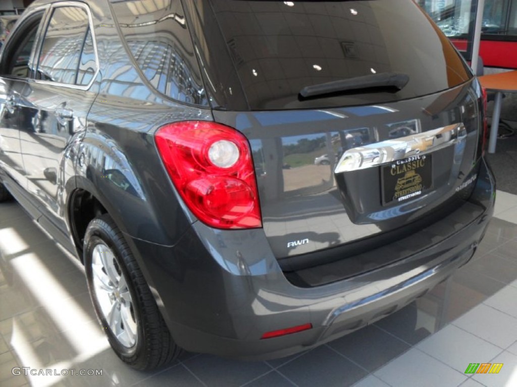 2011 Equinox LT AWD - Twilight Blue Metallic / Jet Black photo #3