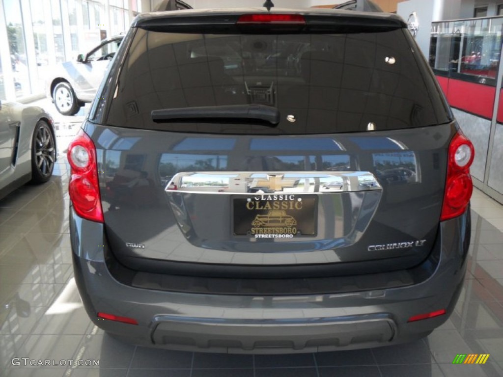 2011 Equinox LT AWD - Twilight Blue Metallic / Jet Black photo #4