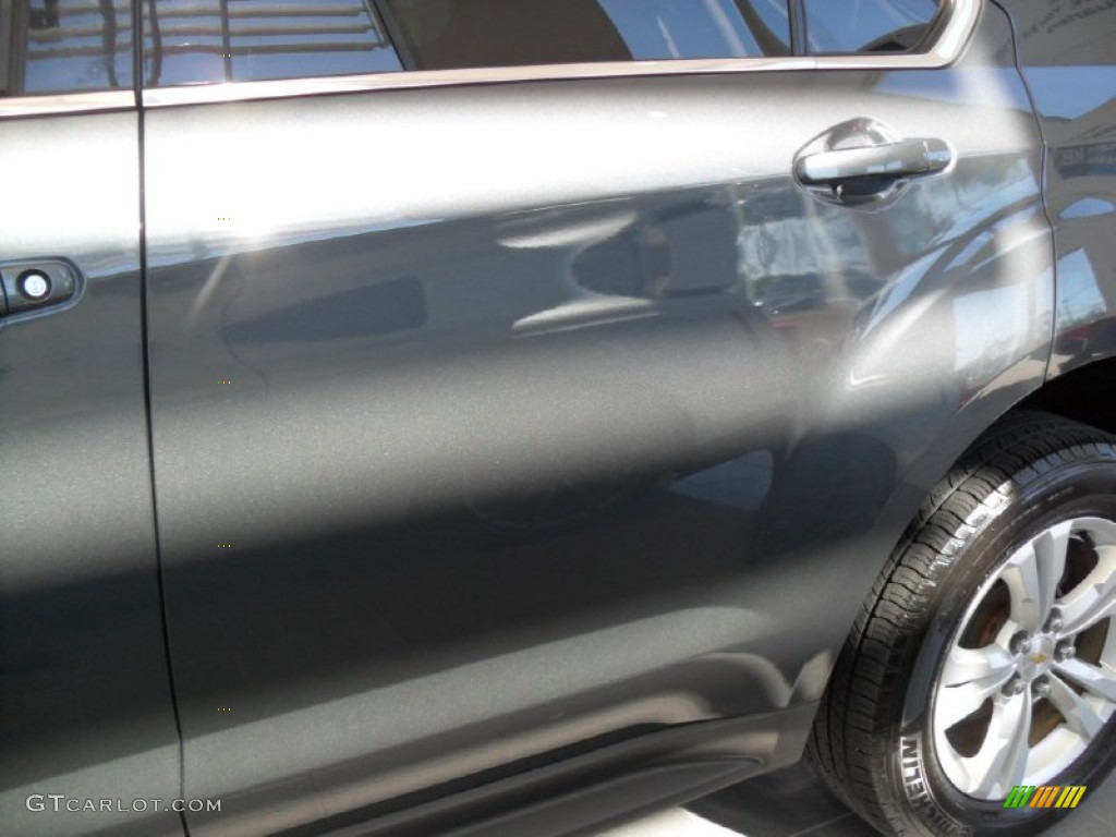 2011 Equinox LT AWD - Twilight Blue Metallic / Jet Black photo #7