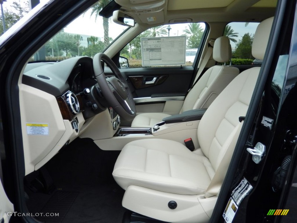 Almond Beige/Mocha Interior 2014 Mercedes-Benz GLK 250 BlueTEC 4Matic Photo #85318283