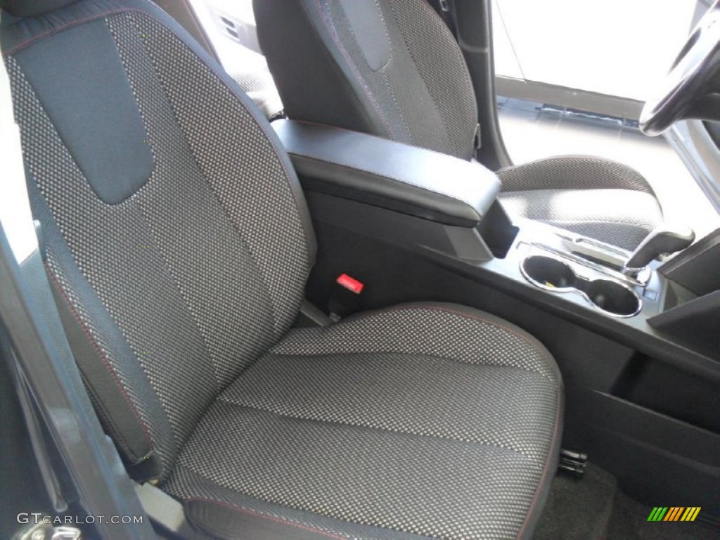 2011 Equinox LT AWD - Twilight Blue Metallic / Jet Black photo #12