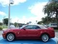 2014 Ruby Red Ford Mustang V6 Premium Convertible  photo #2