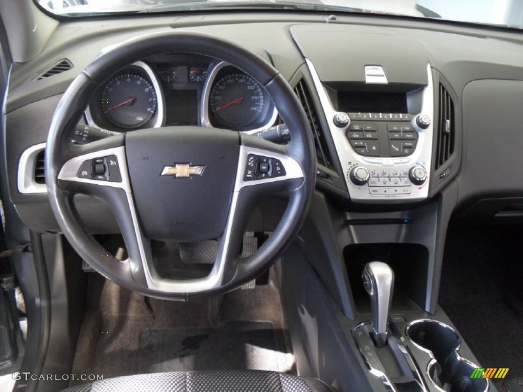 2011 Equinox LT AWD - Twilight Blue Metallic / Jet Black photo #14