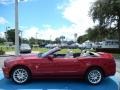 2014 Ruby Red Ford Mustang V6 Premium Convertible  photo #4