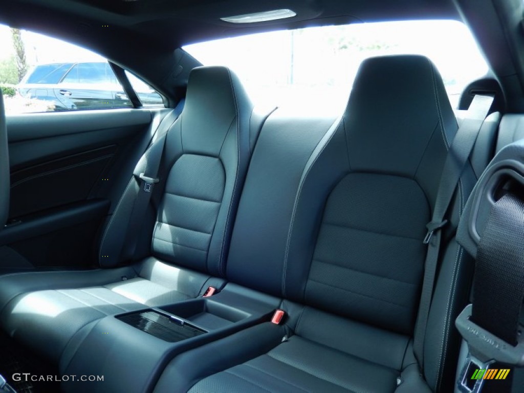2014 Mercedes-Benz E 350 Coupe Rear Seat Photo #85318607