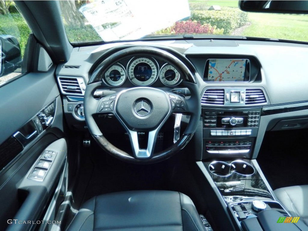 2014 Mercedes-Benz E 350 Coupe Black Dashboard Photo #85318658