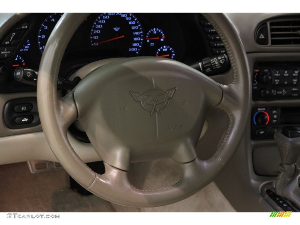 2004 Corvette Coupe - LeMans Blue Metallic / Shale photo #7