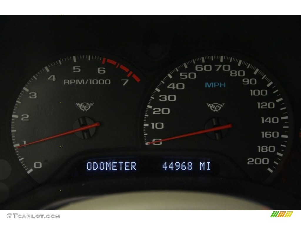 2004 Corvette Coupe - LeMans Blue Metallic / Shale photo #8