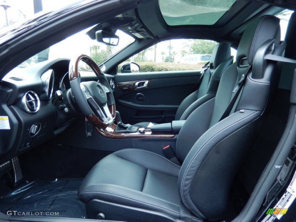 2014 Mercedes-Benz SLK 350 Roadster Front Seat Photo #85318962