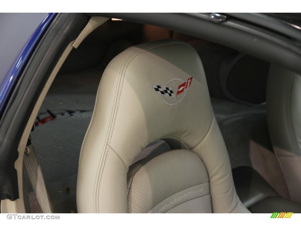 2004 Corvette Coupe - LeMans Blue Metallic / Shale photo #14