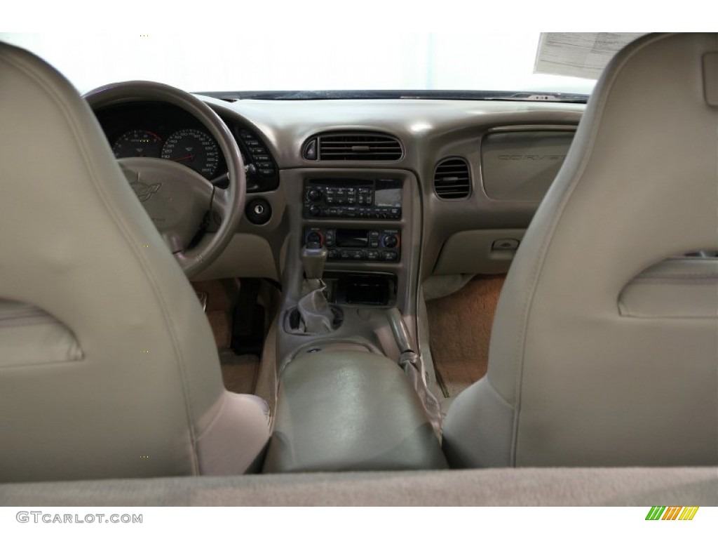 2004 Corvette Coupe - LeMans Blue Metallic / Shale photo #16