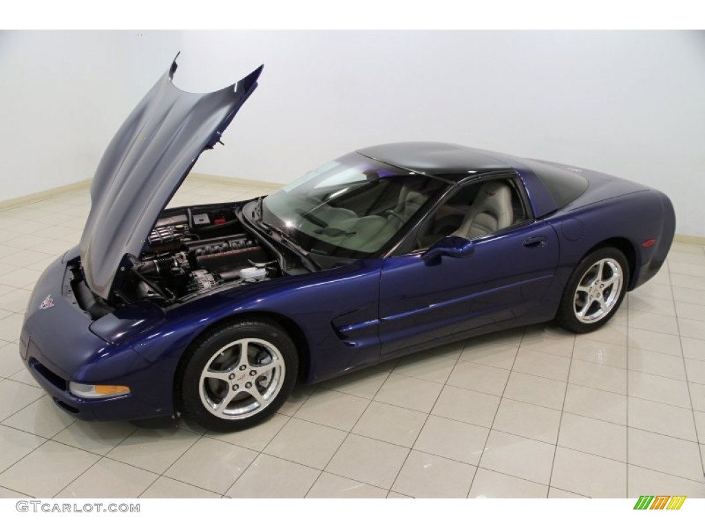 LeMans Blue Metallic 2004 Chevrolet Corvette Coupe Exterior Photo #85319075