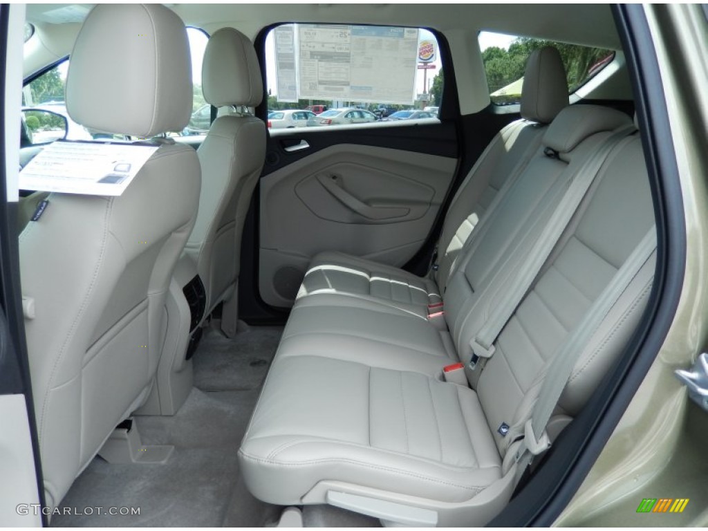 2014 Ford Escape Titanium 2.0L EcoBoost Rear Seat Photo #85319084