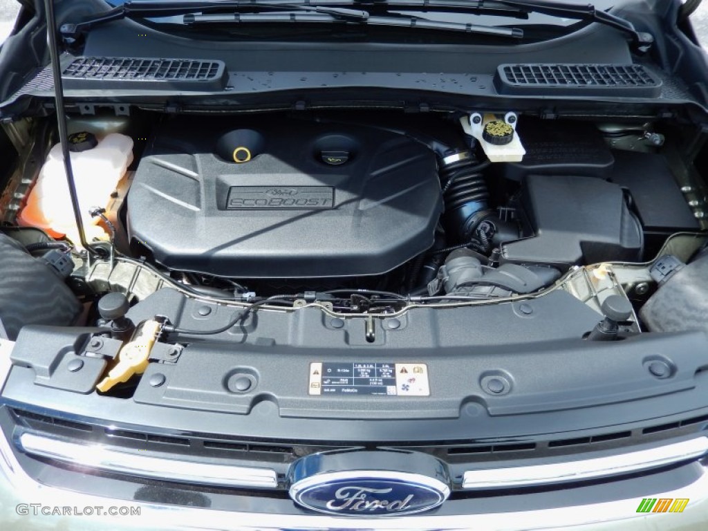 2014 Ford Escape Titanium 2.0L EcoBoost 2.0 Liter GTDI Turbocharged DOHC 16-Valve Ti-VCT EcoBoost 4 Cylinder Engine Photo #85319180
