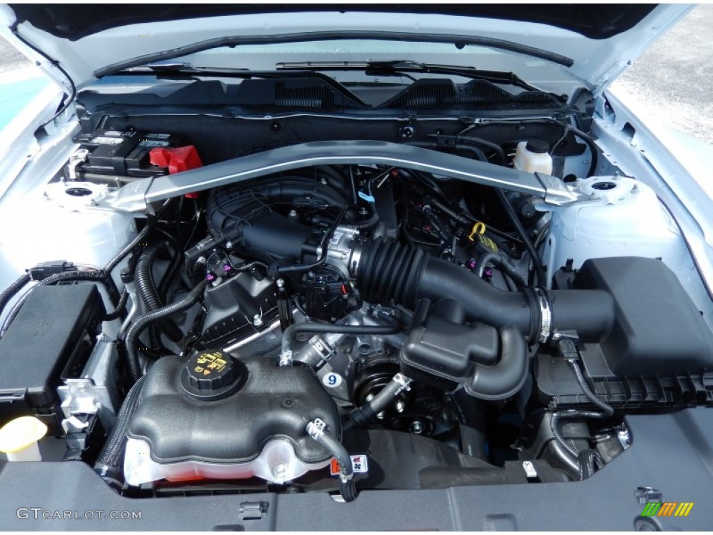 2014 Ford Mustang V6 Premium Convertible 3.7 Liter DOHC 24-Valve Ti-VCT V6 Engine Photo #85319459