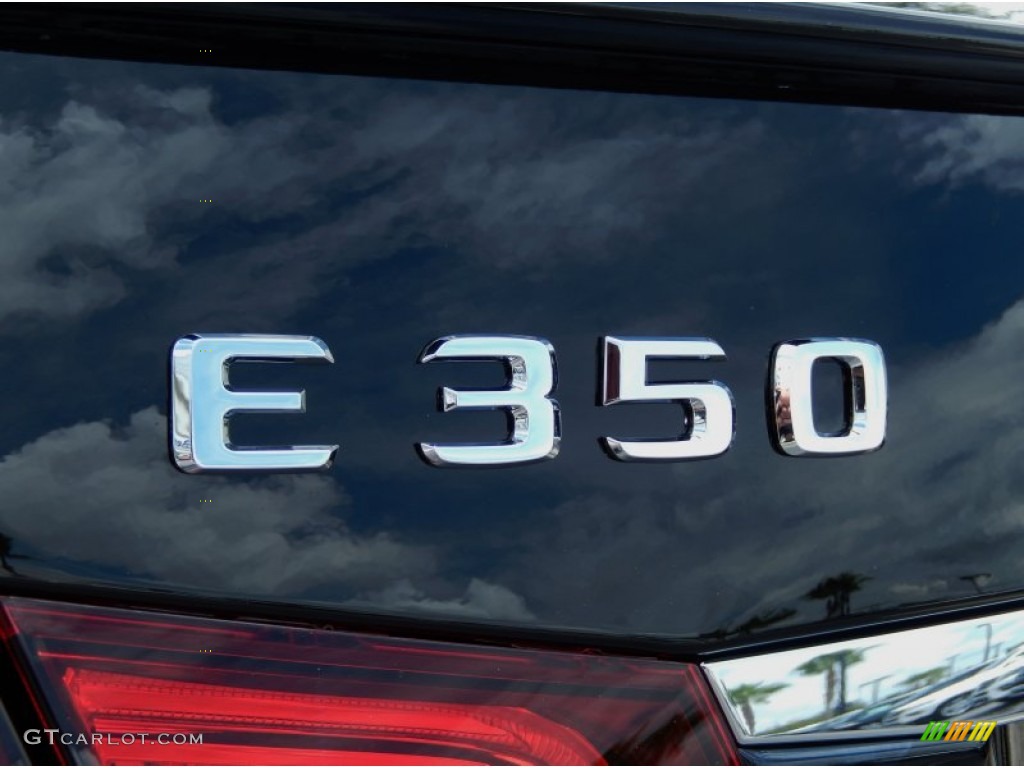 2014 E 350 Sedan - Black / Silk Beige/Espresso Brown photo #4