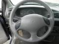 2000 Dodge Grand Caravan Mist Gray Interior Steering Wheel Photo