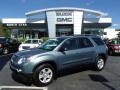 2009 Silver Green Metallic GMC Acadia SLE  photo #1