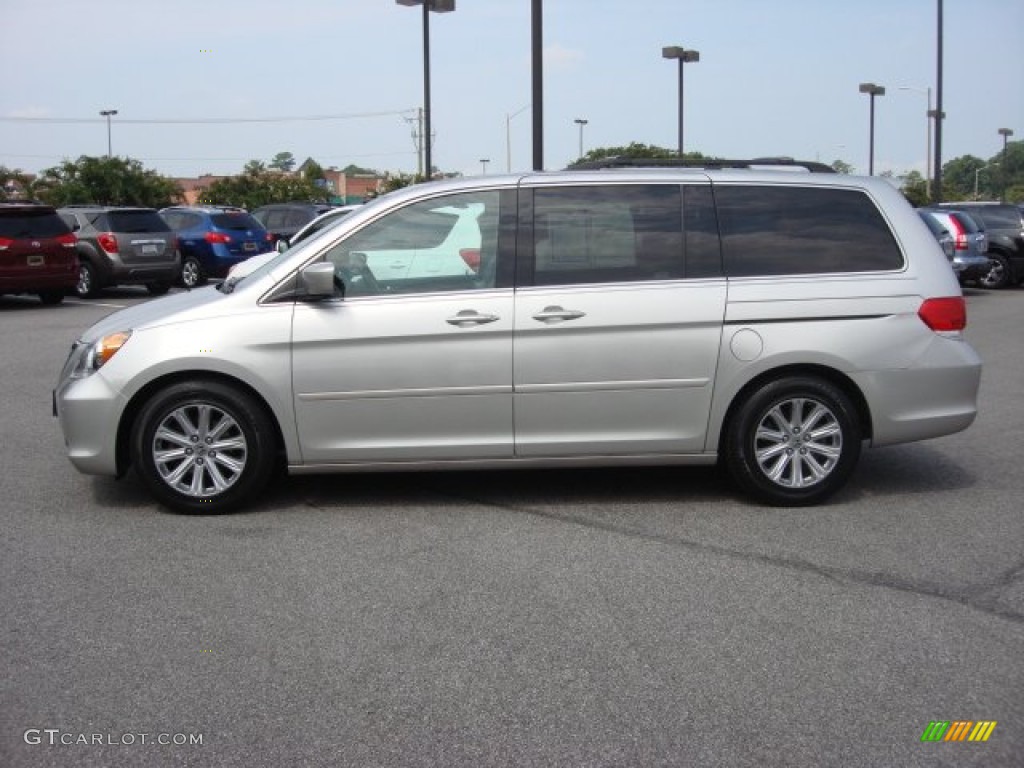Silver Pearl Metallic 2009 Honda Odyssey Touring Exterior Photo #85321145