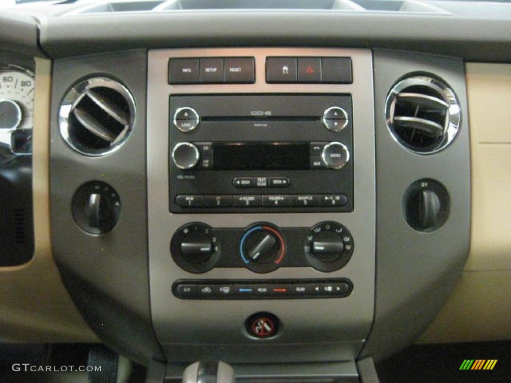 2009 Expedition EL XLT 4x4 - Sangria Red Metallic / Camel photo #23