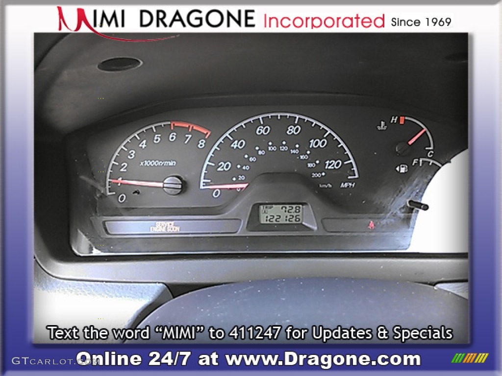 2003 Lancer ES - Rio Red Pearl / Gray photo #2