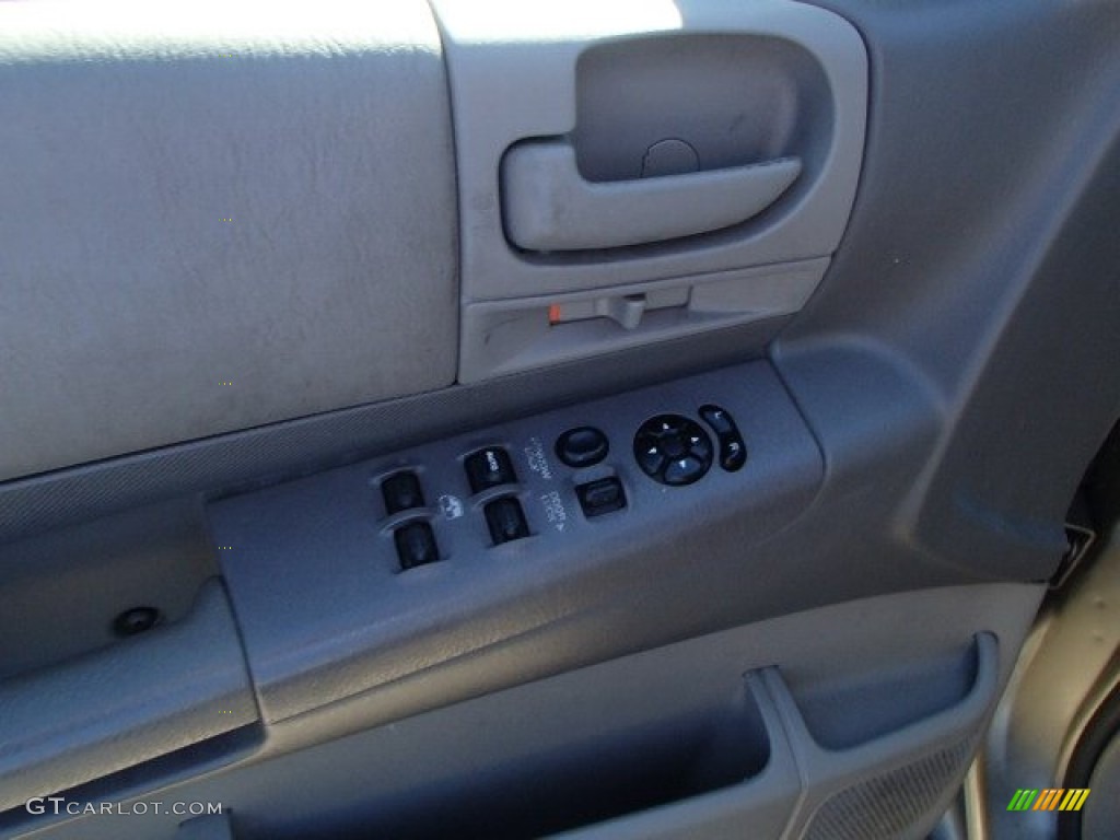 2002 Durango Sport 4x4 - Light Pewter Metallic / Dark Slate Gray photo #10