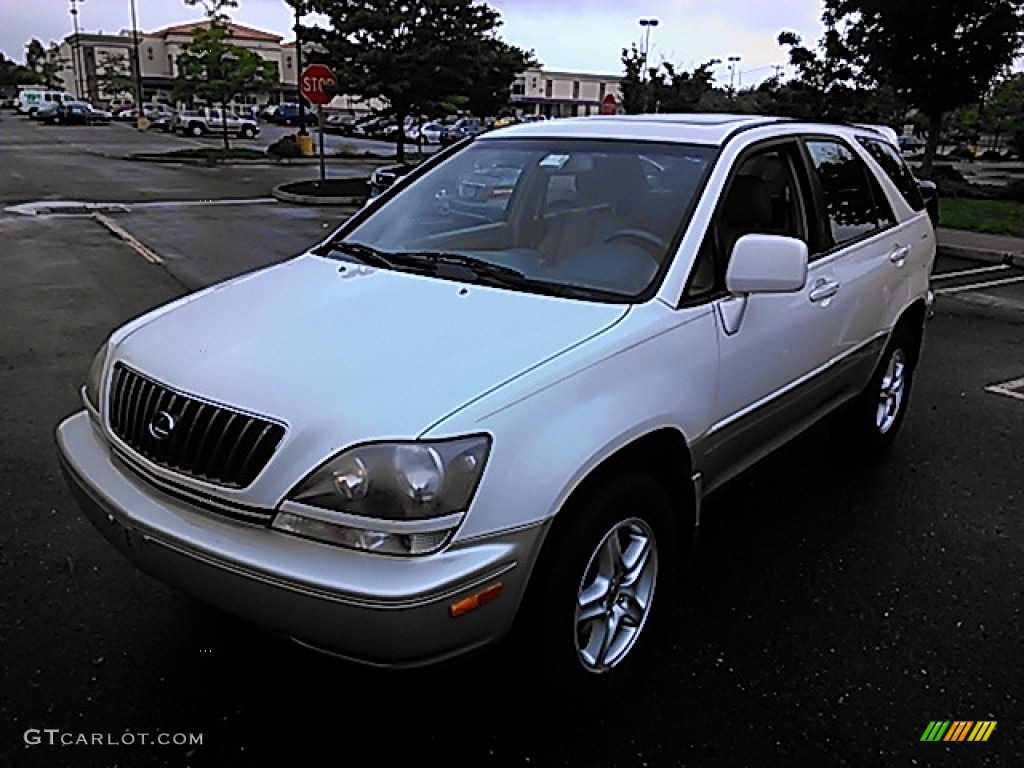 2000 RX 300 AWD - Golden Pearl / Ivory photo #1