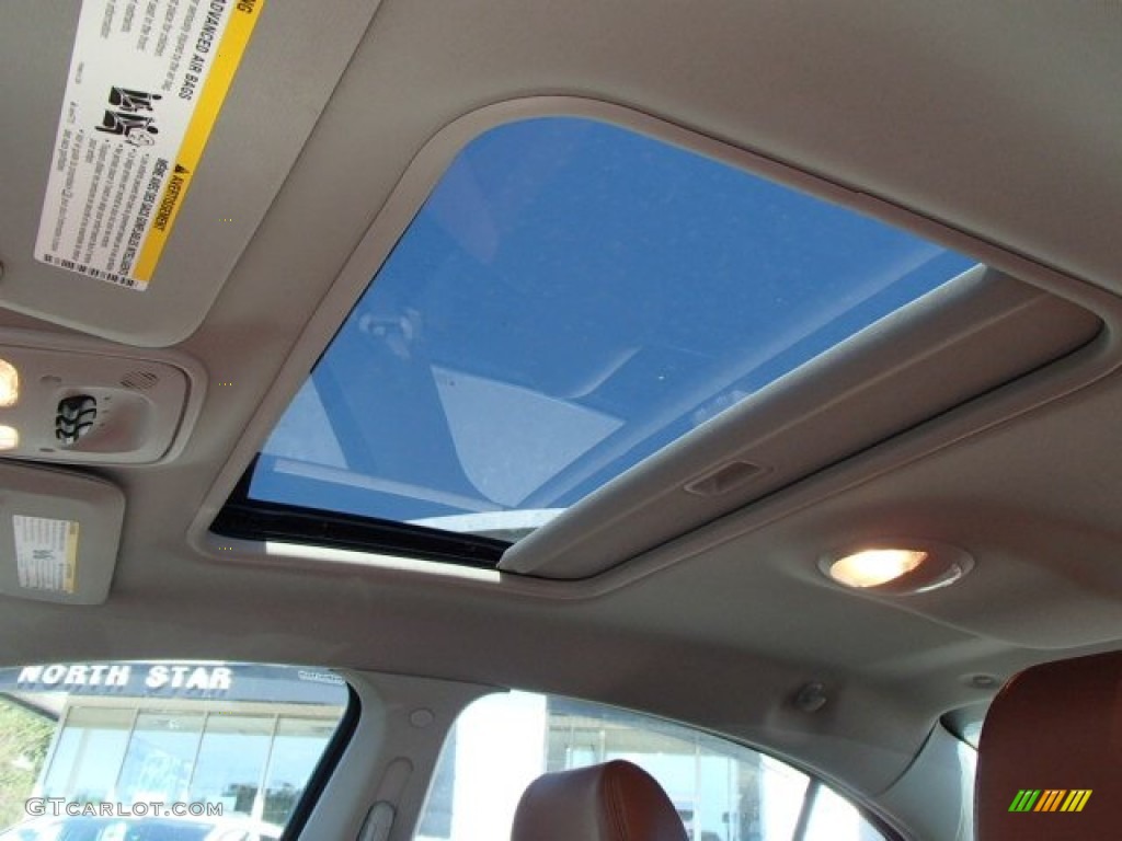 2009 Aura XR V6 - Polar White / Morocco Brown photo #15