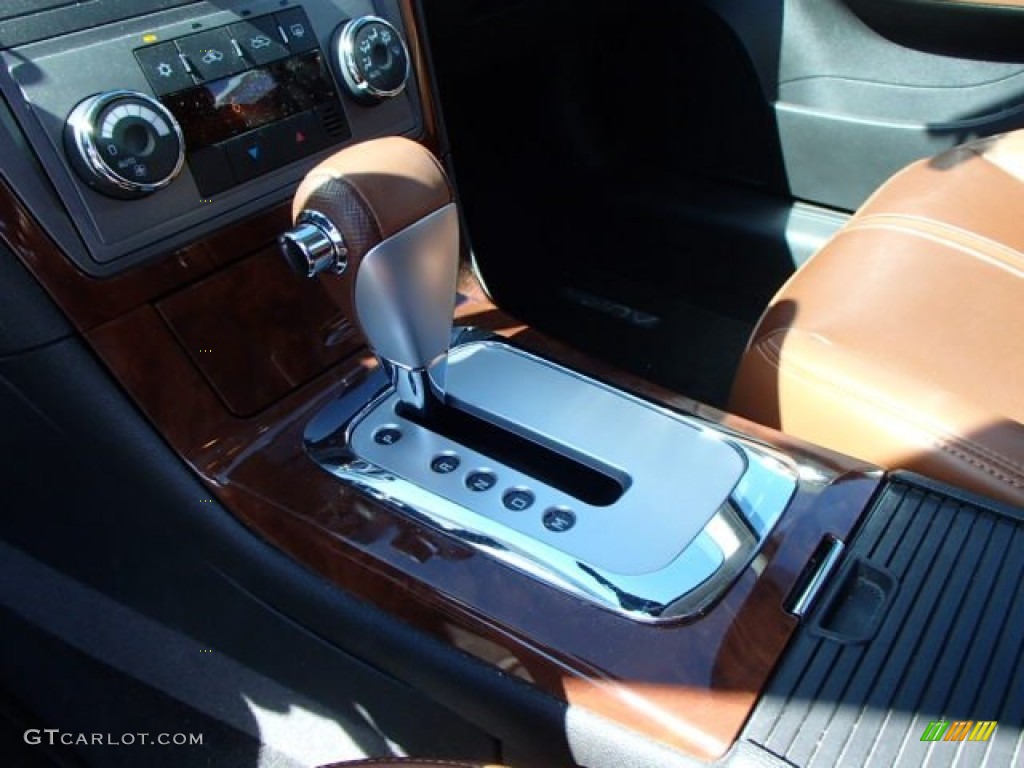 2009 Aura XR V6 - Polar White / Morocco Brown photo #17