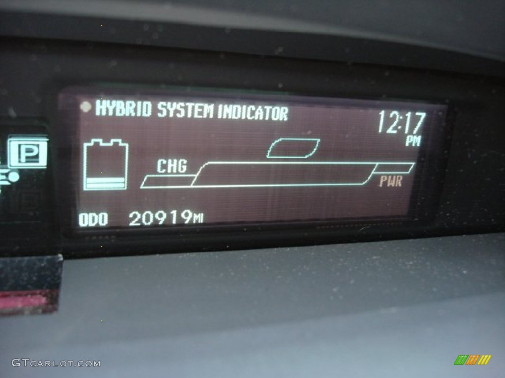 2010 Prius Hybrid II - Blue Ribbon Metallic / Bisque photo #19