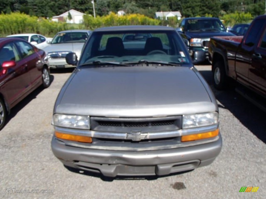 1998 S10 LS Regular Cab - Pewter Metallic / Graphite photo #2