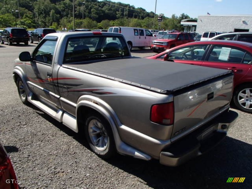 1998 S10 LS Regular Cab - Pewter Metallic / Graphite photo #4