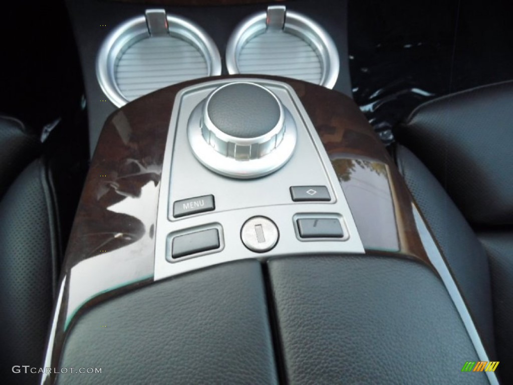 2007 7 Series 750i Sedan - Black Sapphire Metallic / Black photo #23
