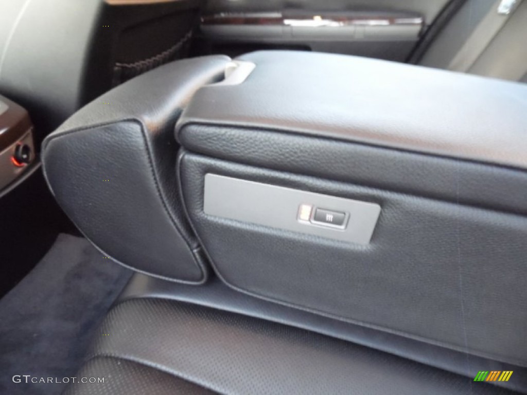 2007 7 Series 750i Sedan - Black Sapphire Metallic / Black photo #30