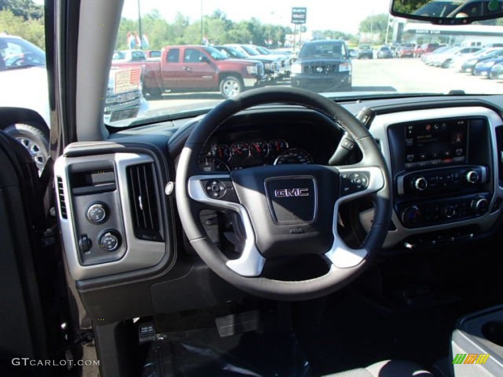 2014 Sierra 1500 SLE Crew Cab 4x4 - Iridium Metallic / Jet Black photo #12