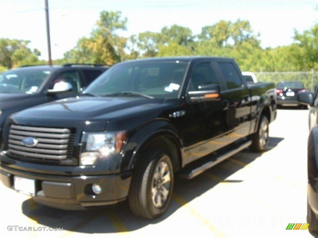 2011 F150 FX2 SuperCrew - Ebony Black / Black photo #2