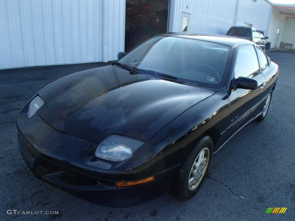 1997 Sunfire SE Coupe - Black / Graphite photo #2