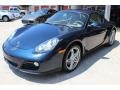 2011 Dark Blue Metallic Porsche Cayman   photo #3