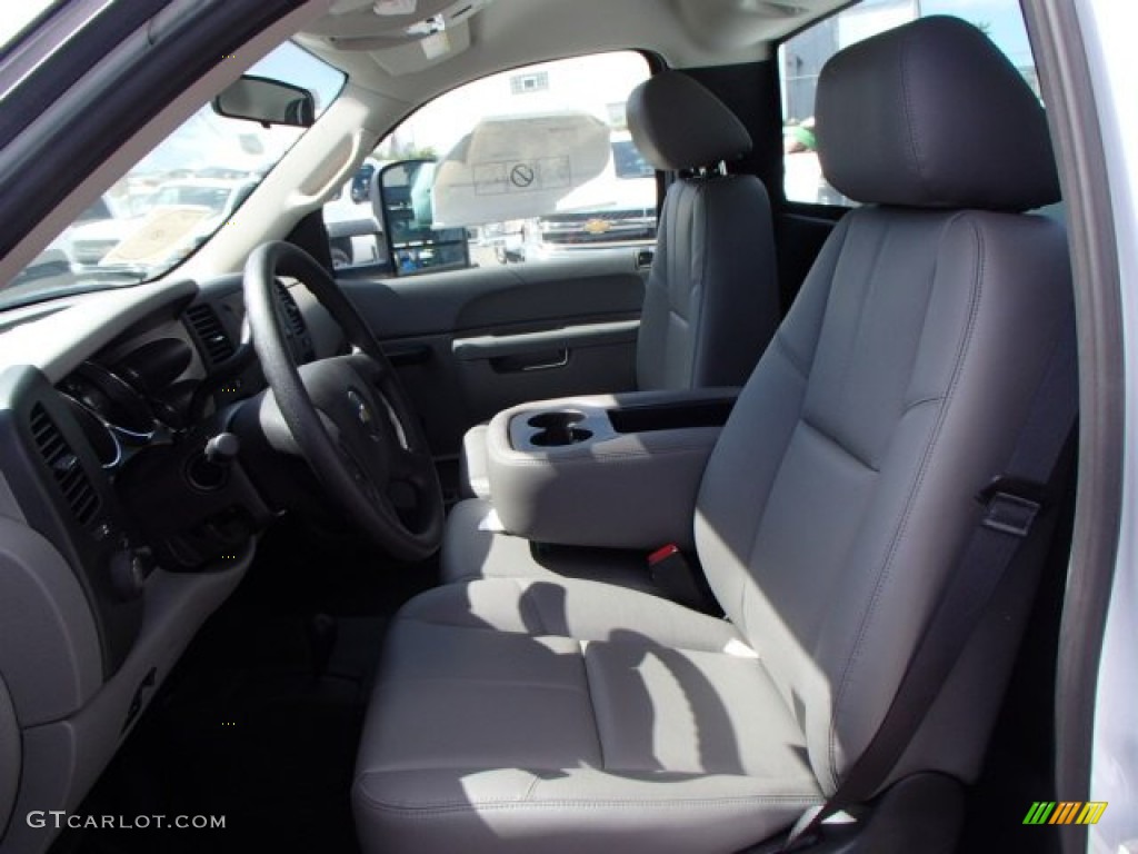 2014 Chevrolet Silverado 3500HD WT Regular Cab Utility Truck Front Seat Photo #85328348