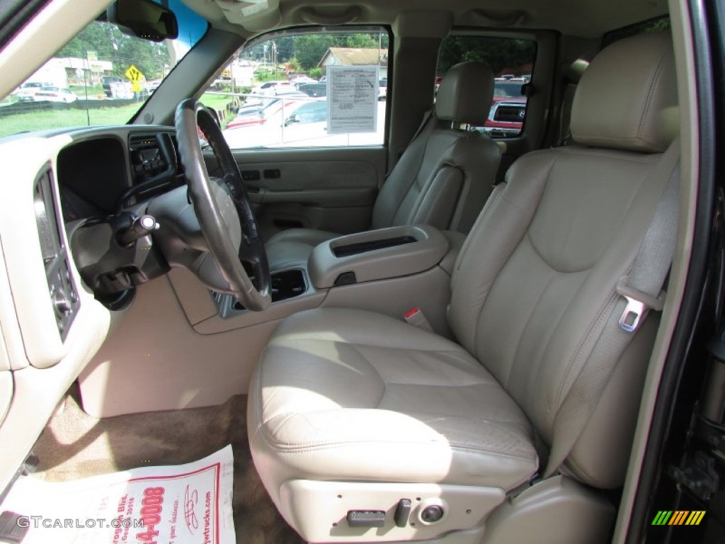 2003 Silverado 1500 LT Extended Cab - Black / Tan photo #20