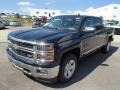 2014 Black Chevrolet Silverado 1500 LTZ Z71 Crew Cab 4x4  photo #2