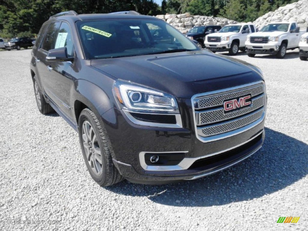 2013 Acadia Denali AWD - Iridium Metallic / Ebony photo #2