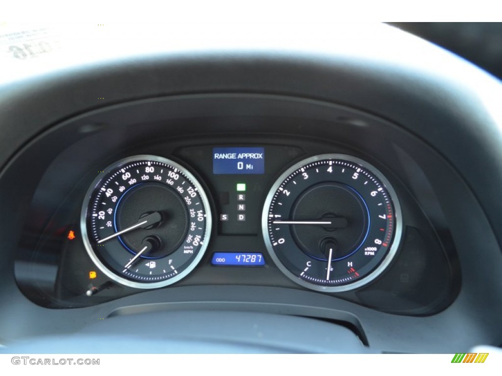 2011 Lexus IS 250 AWD Gauges Photo #85330229