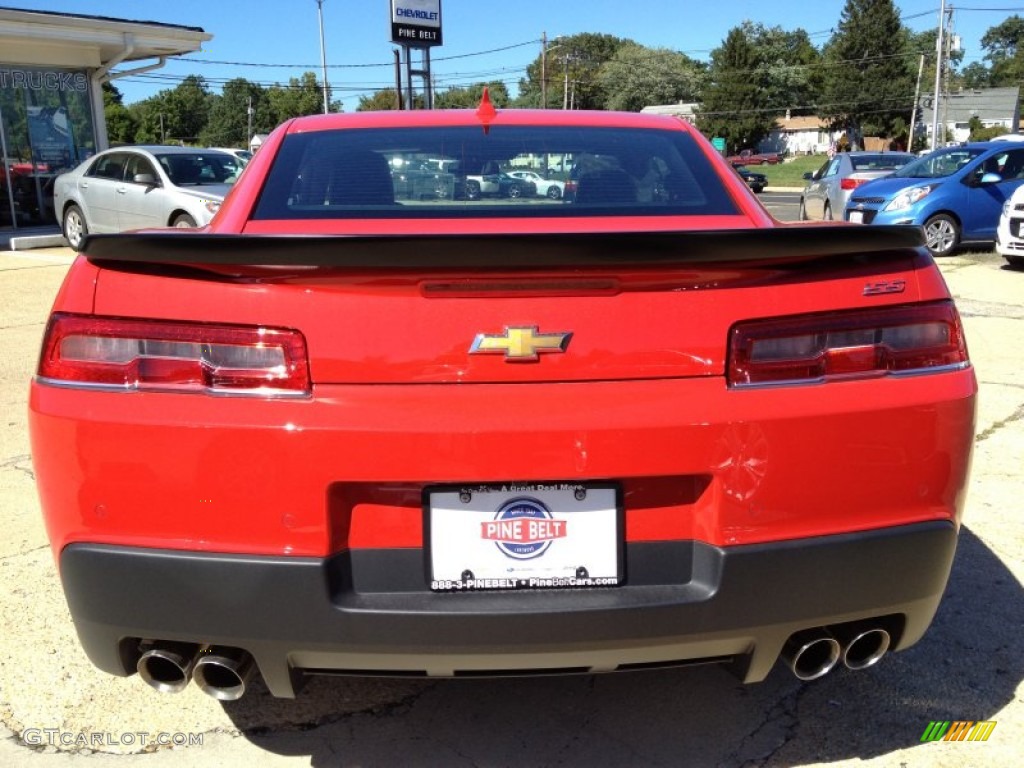 2014 Camaro SS/RS Coupe - Red Hot / Black photo #5