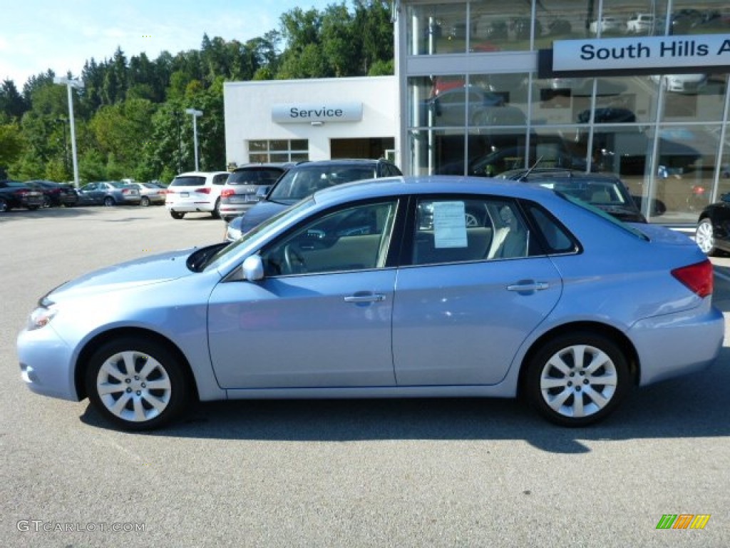 2011 Impreza 2.5i Sedan - Sky Blue Pearl / Ivory photo #2