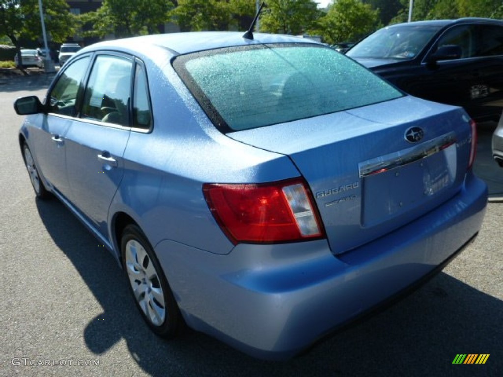 2011 Impreza 2.5i Sedan - Sky Blue Pearl / Ivory photo #3