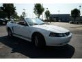 2003 Oxford White Ford Mustang V6 Convertible  photo #3