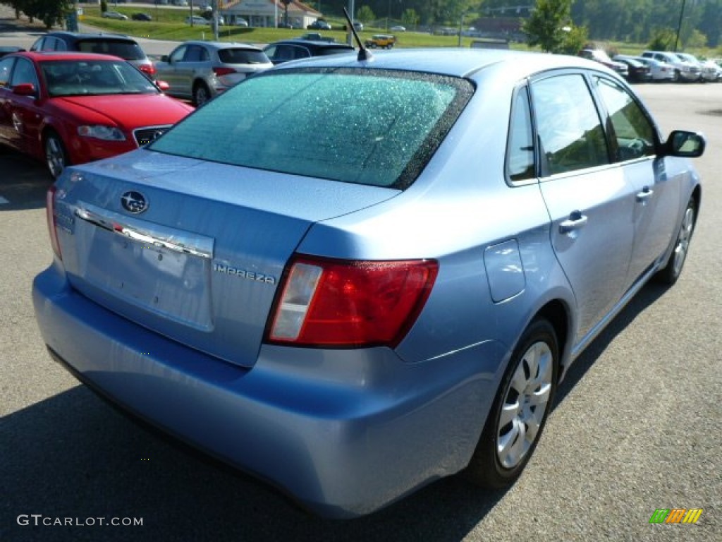 2011 Impreza 2.5i Sedan - Sky Blue Pearl / Ivory photo #5