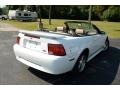 2003 Oxford White Ford Mustang V6 Convertible  photo #5